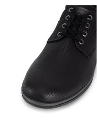 Lanetti Półbuty LINOS2-101 MBS Czarny. Kolor: czarny. Materiał: materiał, syntetyk #6