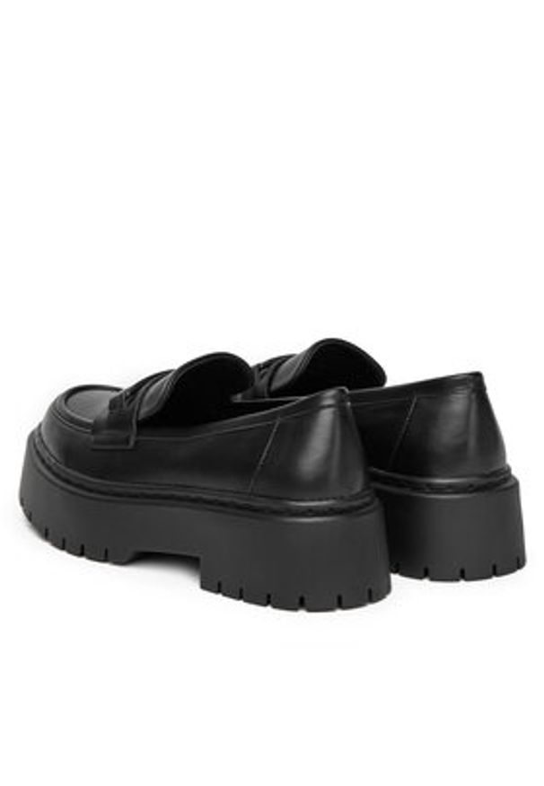 DeeZee Loafersy 13123D-3 Czarny. Kolor: czarny. Materiał: materiał, syntetyk