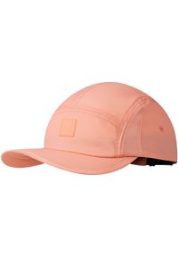 Buff - Czapka z daszkiem BUFF 5 PANEL GO CAP SOLID. Kolor: różowy