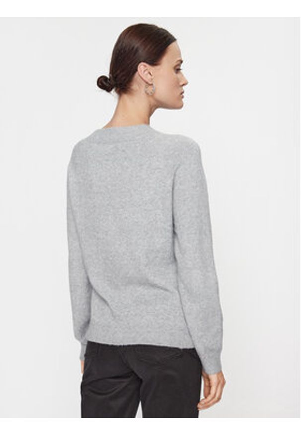 only - ONLY Sweter Rica 15204279 Szary Regular Fit. Kolor: szary. Materiał: syntetyk