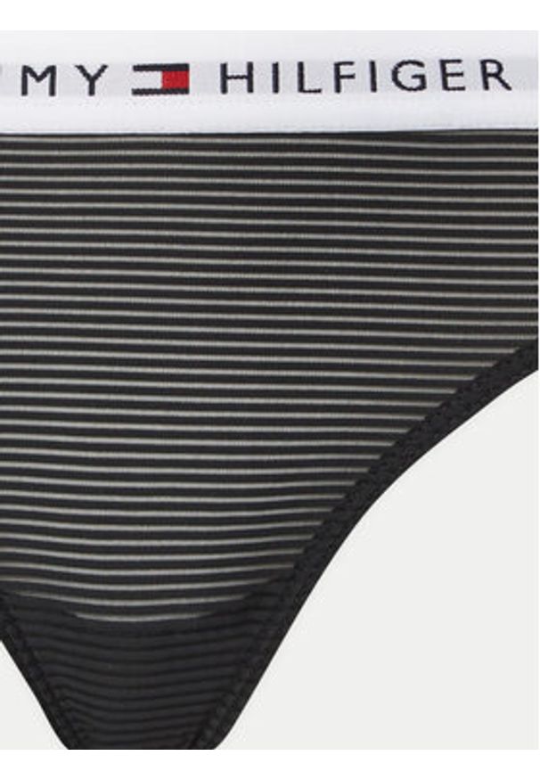 TOMMY HILFIGER - Tommy Hilfiger Komplet 3 par stringów UW0UW05532 Czarny. Kolor: czarny. Materiał: syntetyk