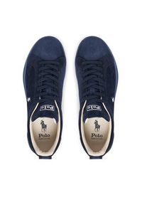 Polo Ralph Lauren Sneakersy Mpolo 4/15/26 809P13080001 Granatowy. Kolor: niebieski. Materiał: zamsz, skóra #4