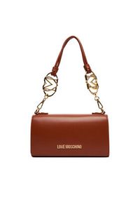 Love Moschino - LOVE MOSCHINO Torebka JC4051PP1NLF0312 Brązowy. Kolor: brązowy. Materiał: skórzane #4