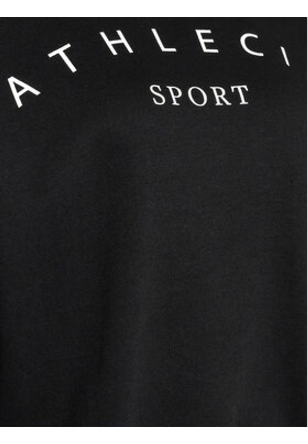 Athlecia Bluza Asport W Crew Neck EA233346 Czarny Regular Fit. Kolor: czarny. Materiał: syntetyk
