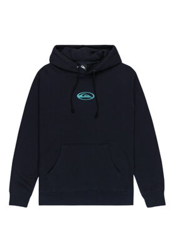 Quiksilver Bluza Salt Water Graphic EQYFT05126 Czarny Regular Fit. Kolor: czarny. Materiał: bawełna