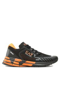 EA7 Emporio Armani Sneakersy X8X094 XK239 K639 Czarny. Kolor: czarny. Materiał: materiał