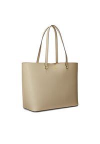 Lauren Ralph Lauren - LAUREN RALPH LAUREN Torebka 431911655015 Beżowy. Kolor: beżowy. Materiał: skórzane #5
