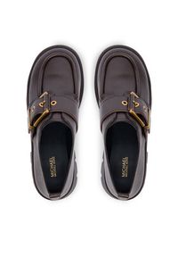 MICHAEL Michael Kors Loafersy Colby 40F4COFP1L Brązowy. Kolor: brązowy. Materiał: skóra #3