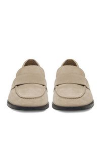 Gino Rossi - GINO ROSSI Lordsy C-25554LM Beżowy. Kolor: beżowy. Materiał: zamsz, skóra #2