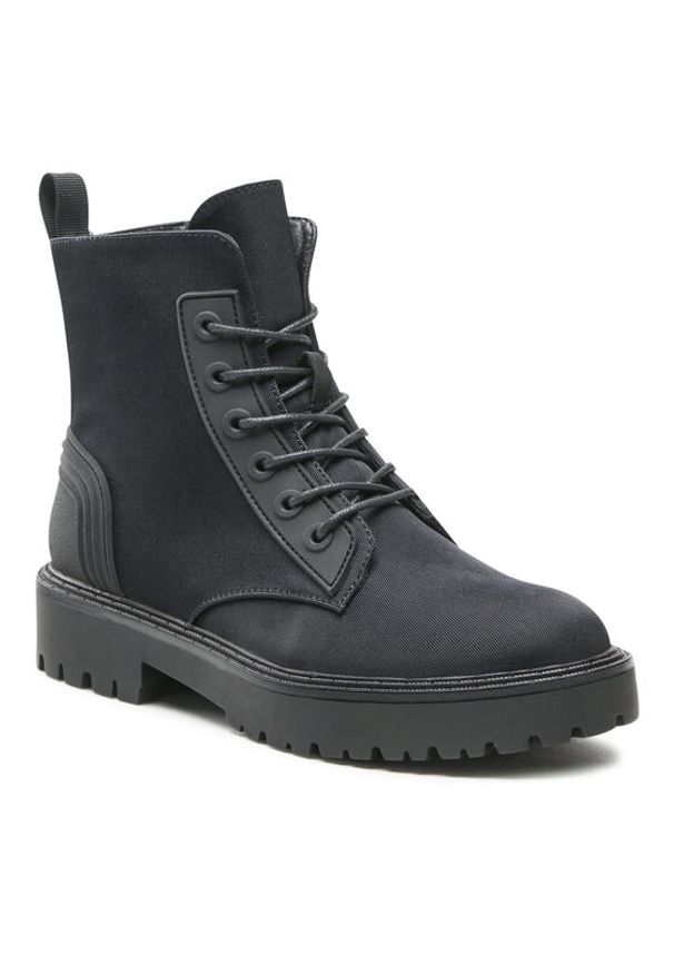 Jenny Fairy Trapery WS5896-03 Czarny. Kolor: czarny. Materiał: materiał