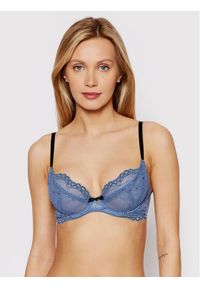 Gossard Biustonosz z fiszbiną Superboost 7725 Niebieski. Kolor: niebieski. Materiał: syntetyk