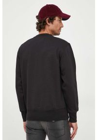 Calvin Klein Jeans bluza męska kolor czarny z aplikacją. Kolor: czarny. Wzór: aplikacja. Styl: klasyczny #5