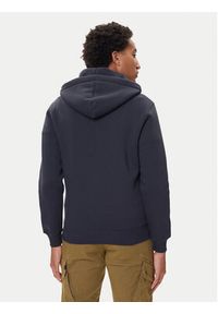 Alpha Industries Bluza Basic Zip 118342 Granatowy Regular Fit. Kolor: niebieski. Materiał: bawełna #5