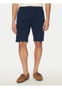 TOMMY HILFIGER - Tommy Hilfiger Szorty materiałowe John MW0MW31244 Granatowy Regular Fit. Kolor: niebieski. Materiał: bawełna #1