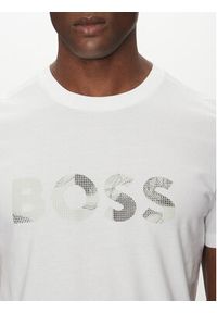BOSS T-Shirt Glamping 50537834 Biały Regular Fit. Kolor: biały. Materiał: bawełna
