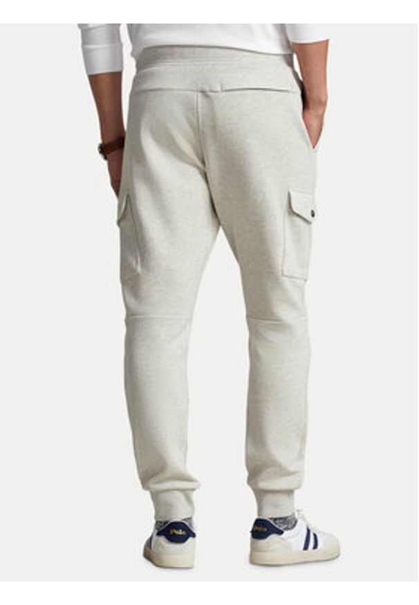 Polo Ralph Lauren Spodnie dresowe 710881522006 Szary Regular Fit. Kolor: szary. Materiał: bawełna, syntetyk