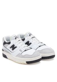 New Balance Sneakersy BB550GWB Biały. Kolor: biały. Materiał: skóra