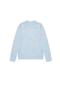 MOODO - Sweter z groszkami. Materiał: nylon, elastan, akryl. Wzór: grochy #4