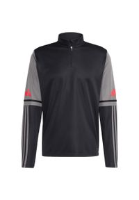 Adidas - Bluza męska adidas Squadra 25 Training Top. Kolor: czarny, szary, wielokolorowy. Sport: piłka nożna