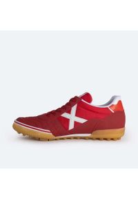 Munich - Buty piłkarskie MUNICH Gresca Genius TF. Kolor: czerwony. Sport: piłka nożna
