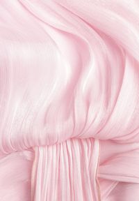 Renee - Różowa Rozkloszowana Sukienka Wieczorowa z Szyfonowej Tkaniny Amanna. Kolor: różowy. Materiał: tkanina, szyfon. Wzór: gładki, aplikacja. Typ sukienki: rozkloszowane. Styl: wizytowy #4