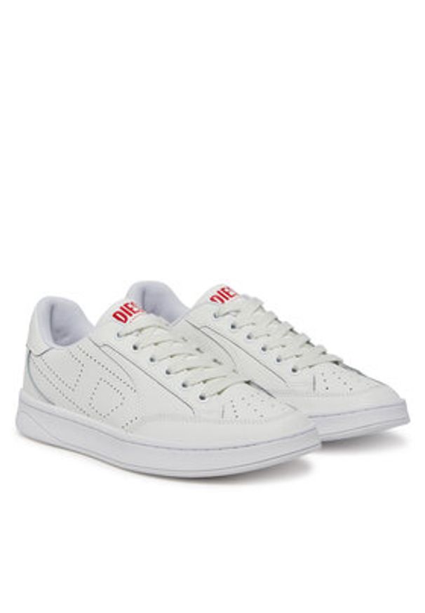 Diesel Sneakersy S-Dakota Low W Y03507P0476 Biały. Kolor: biały. Materiał: skóra