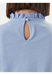 Morgan Bluzka 241-DULIE Niebieski Regular Fit. Kolor: niebieski. Materiał: bawełna #4