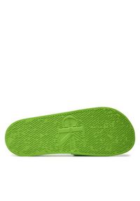 Calvin Klein Jeans Klapki Slide Monogram Co YM0YM00061 Zielony. Kolor: zielony #5