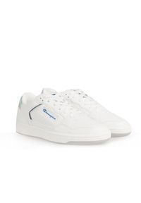 Champion Sneakersy "Arizona" | S10975 | Arizona | Kobieta | Biały. Kolor: biały. Materiał: materiał, skóra ekologiczna. Wzór: aplikacja #1