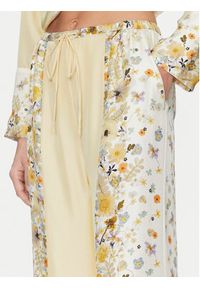 Munthe Spodnie materiałowe Febert 251140025118 Beżowy Relaxed Fit. Kolor: beżowy. Materiał: jedwab #2