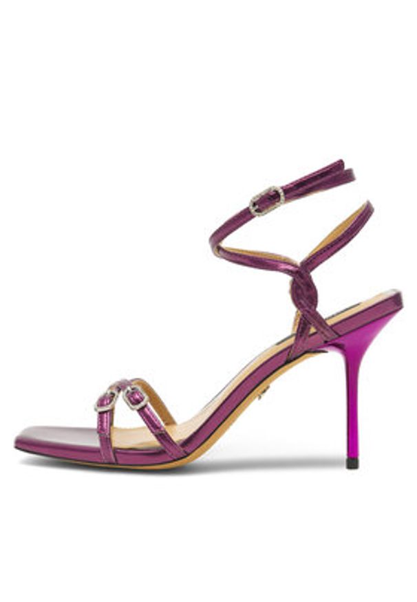 Nine West Sandały ZL23014CC Fioletowy. Kolor: fioletowy. Materiał: syntetyk