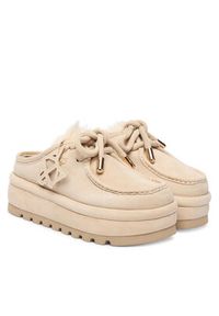 Naked Wolfe Kapcie Blizzard Beżowy. Kolor: beżowy. Materiał: wełna #6