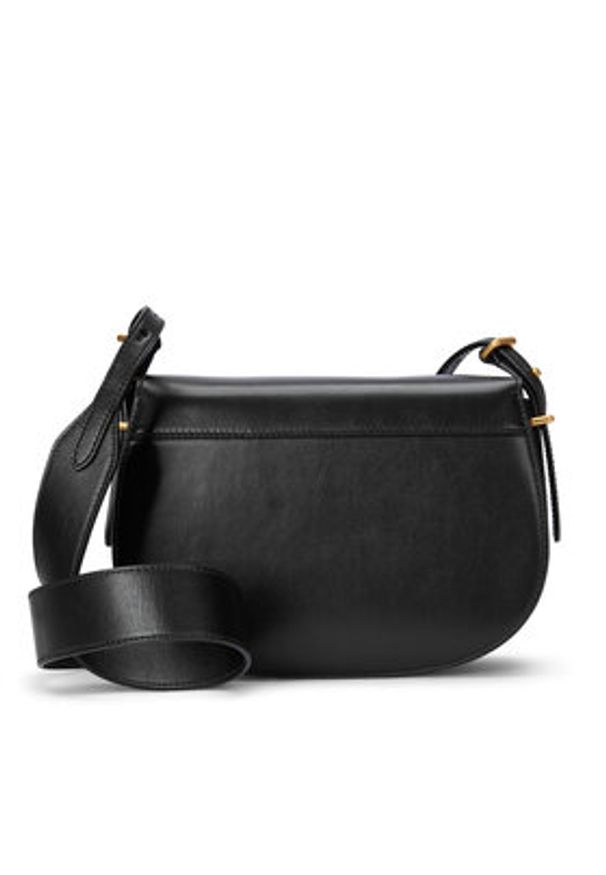 Polo Ralph Lauren Torebka 428928757002 Czarny. Kolor: czarny. Materiał: skórzane