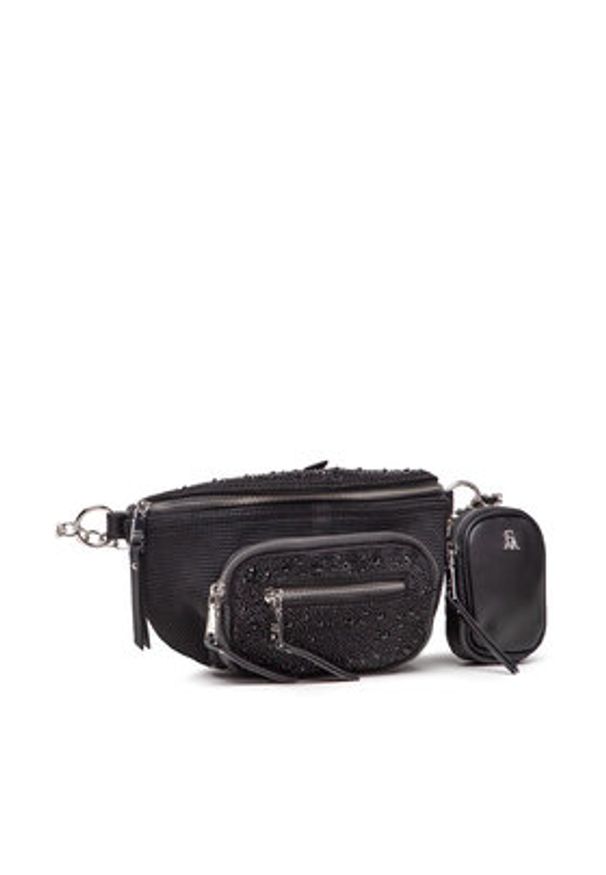 Steve Madden Saszetka nerka Bmaxima SM13000640-02002-BLK Czarny. Kolor: czarny. Materiał: materiał