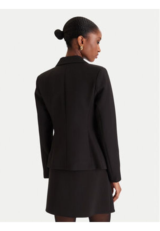 Rinascimento Marynarka CFC0126227003 Czarny Slim Fit. Kolor: czarny. Materiał: syntetyk