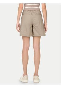 only - ONLY Bermudy Zora 15344538 Beżowy jasny Loose Fit. Kolor: beżowy. Materiał: bawełna #2