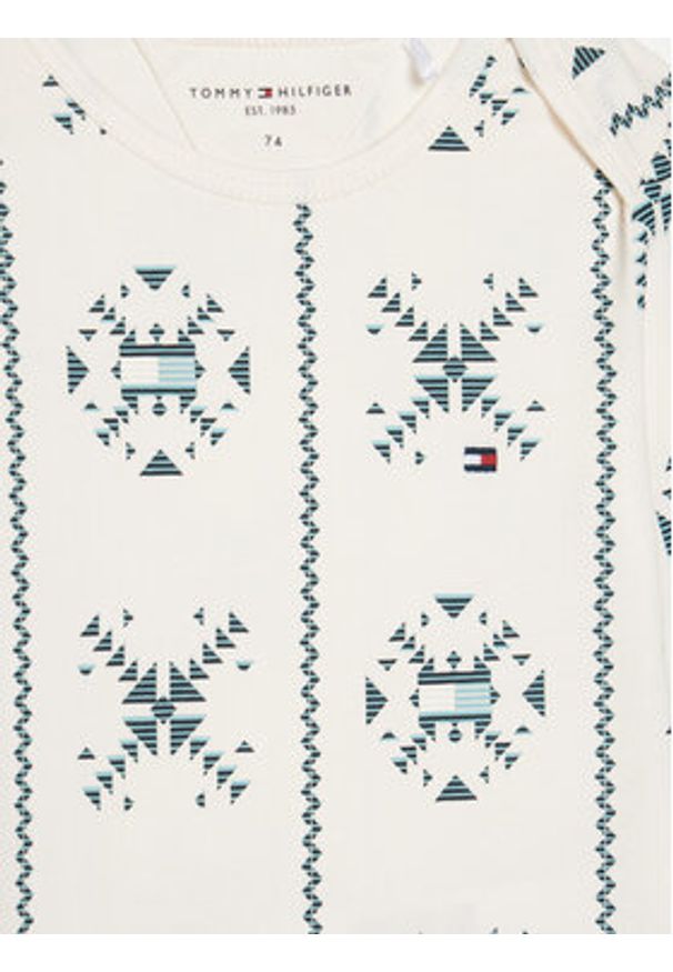 TOMMY HILFIGER - Tommy Hilfiger Komplet body dziecięcych Monotype KN0KN02198 Kolorowy. Materiał: bawełna. Wzór: kolorowy