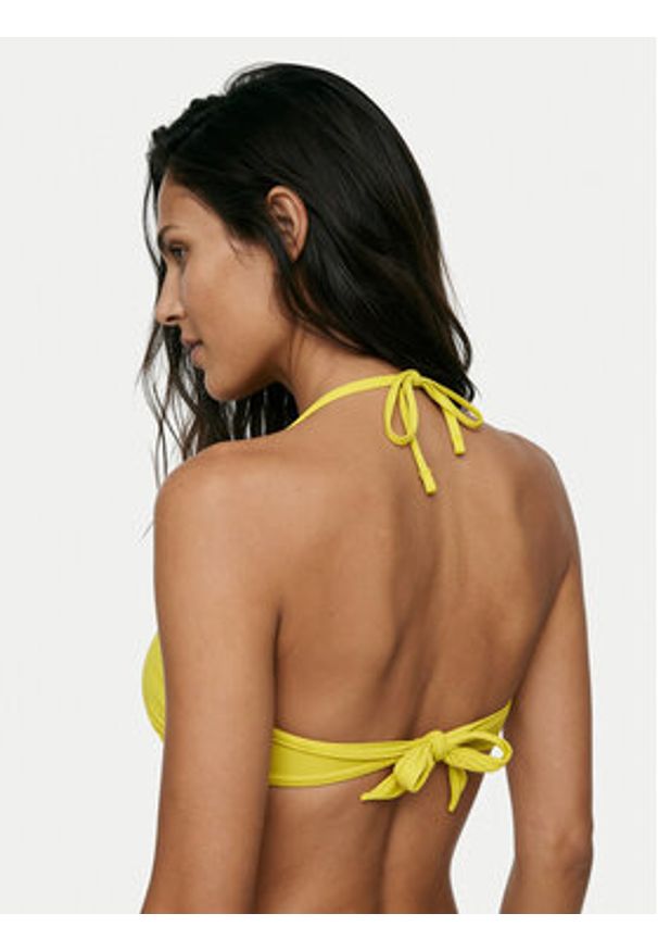 Guess Góra od bikini E6GJ35 MC040 Zielony. Kolor: zielony. Materiał: syntetyk