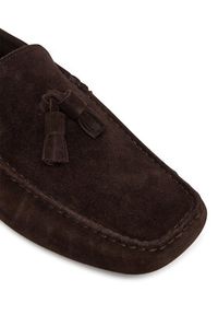 Calvin Klein Mokasyny Driver Tassels Su HM0HM02028 Brązowy. Kolor: brązowy. Materiał: zamsz, skóra #6