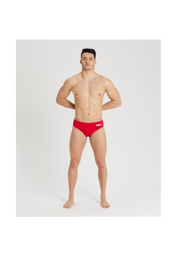 Kąpielówki Arena Waterpolo Solid. Kolor: wielokolorowy, biały, czerwony