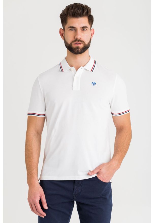 POLO North Sails. Typ kołnierza: polo. Styl: elegancki