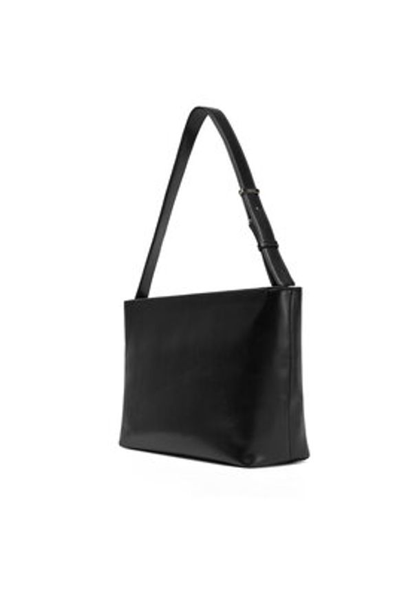 Calvin Klein Torebka K60K613172 Czarny. Kolor: czarny. Materiał: skórzane