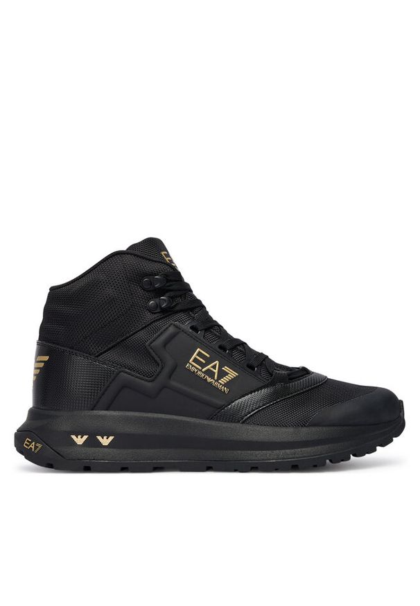Sneakersy EA7 Emporio Armani. Kolor: czarny