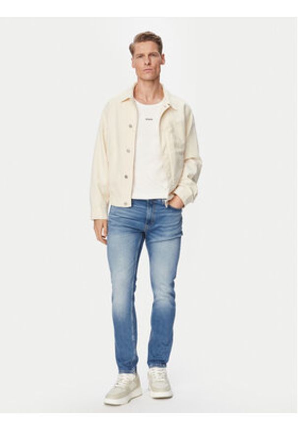 HUGO Jeansy Hugo 734 50556046 Niebieski Extra Slim Fit. Kolor: niebieski