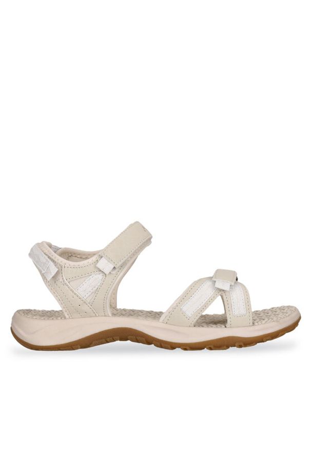 Whistler Sandały Kali W232210 Biały. Kolor: biały. Materiał: skóra