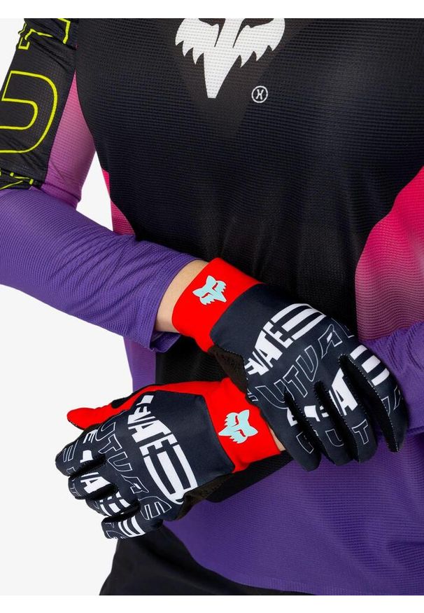 Fox Racing - Rękawiczki rowerowe męskie Fox Flexair Glove Elevated. Kolor: niebieski. Sport: kolarstwo