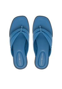 TOMMY HILFIGER - Tommy Hilfiger Japonki FW0FW09216 Niebieski. Kolor: niebieski. Materiał: skóra #1