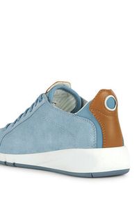 Geox Sneakersy D Aerantis D35HND 02285 CE45F Niebieski. Kolor: niebieski. Materiał: zamsz, skóra #4