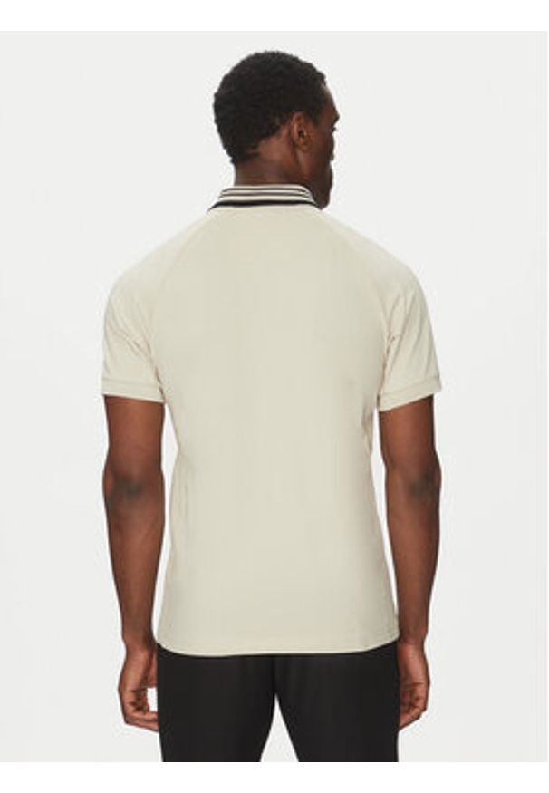 BOSS Polo 50538176 Beżowy Regular Fit. Typ kołnierza: polo. Kolor: beżowy. Materiał: bawełna