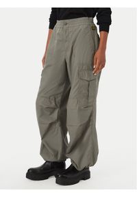 G-Star RAW - G-Star Raw Spodnie materiałowe D29375-D387 Zielony Loose Fit. Kolor: zielony. Materiał: bawełna #1